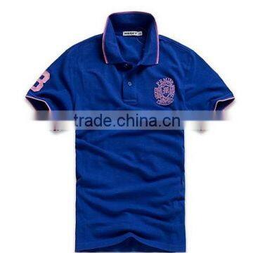 2015 popular design latest OEM unisex custom polo shirt