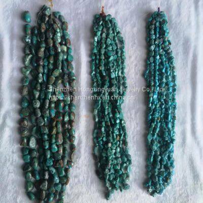 Natural Anhui Hubei Turquoise Free Shape for Jewelry Sets