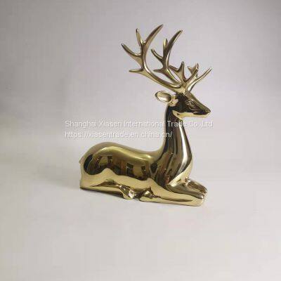European pure copper sika deer