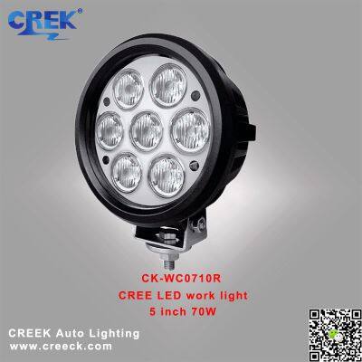 5 INCH 70W ROUND LED WORK LIGHT