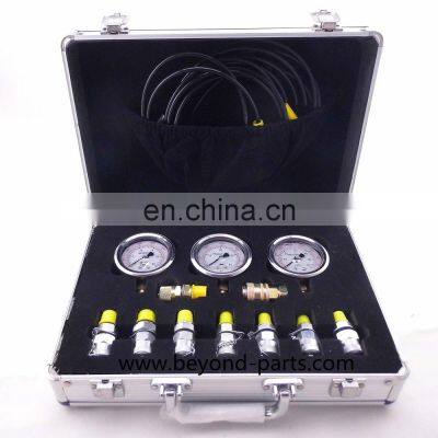 Excavator hydraulic meter oil pressure gauge tester diagnostic group