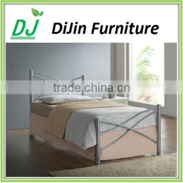 High quality modern design single metal bed italian furniture