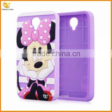 China Supplier Cute Cartoon Silicon Soft Cover Case for Alcatel OT6037 photo-3