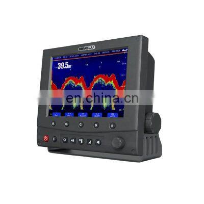 Marine echo sounder depth radio marine electronics ship boat navigation communication CCS IMO 10.4 inch LCD 50/200W transducer