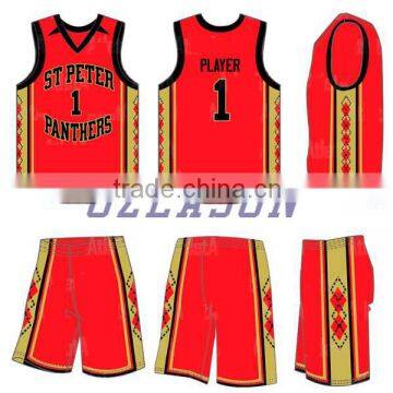 Custom Basketball Jerseys,Sublimated Reversible Basketball Uniforms