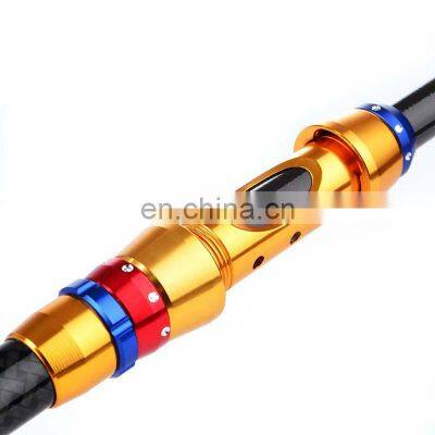 2,1 м, 2,4 м, 2,7 м, 3,0 м 99%-ный углеродный спиннинговый удочник и катушка. Телескопический удочник с антизавиткой. photo-3