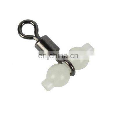 Luminuoso round shape connector ring fishing swivel snap