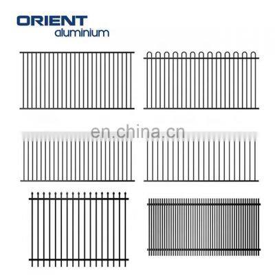 High quality aluminum fence, powder coated aluminium fence, DIY slat aluminum fence panels