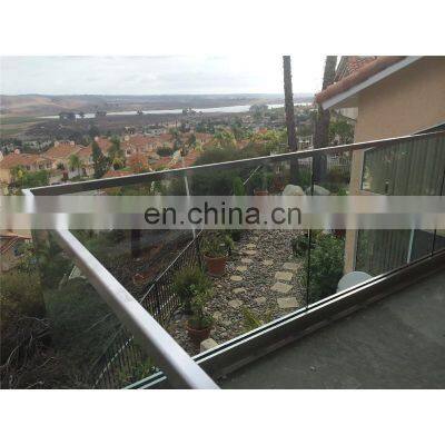 Tempered Project Construction Glass Fence