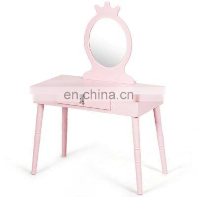 Kids Vanity Dressing Table With Mirror photo-4