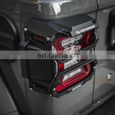 Offroad Rear Tail Light Guards Cover Protector for Jeep Wrangler JK 2007-2017 4x4 Accessories photo-3