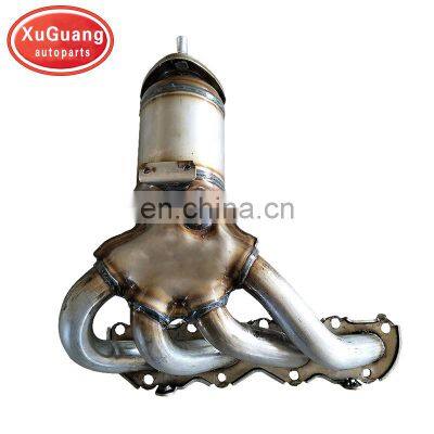 XUGUANG  high quality stainless steel exhaust manifold catalytic converter for Volkswagen Lavida  new model