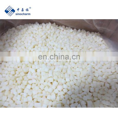 Sinocharm Brand IQF Frozen Diced White Peach