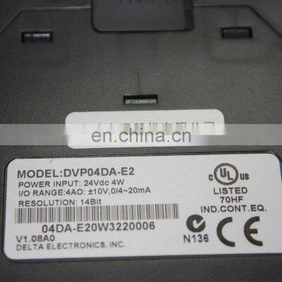 Lowest Price For Delta Frequency Inverters Plc ES2 Series Module Programmable Controller DVP04DA-E2 photo-3