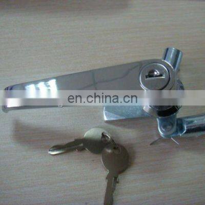 MS308 Zinc Alloy Chrome Coated Industrial Handle Lock photo-3