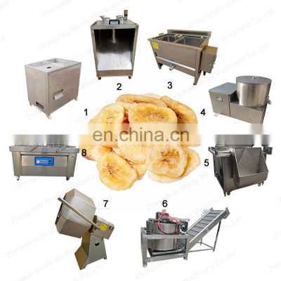 Commercial banana plantain chips making machine packing machine with good price