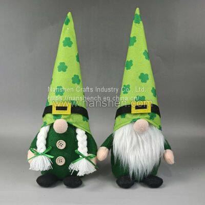 Handmade Scandinavian Tomte st Patrick’s Swedish Nisse Gnome