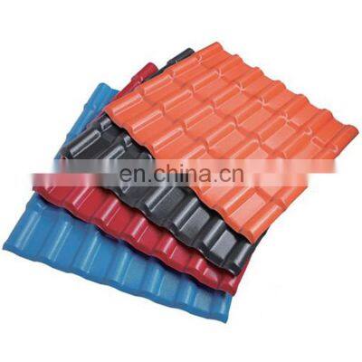 warehouse color terrace plastic asa pvc roofing tiles houses sheets two layers material prices in india manufacturer