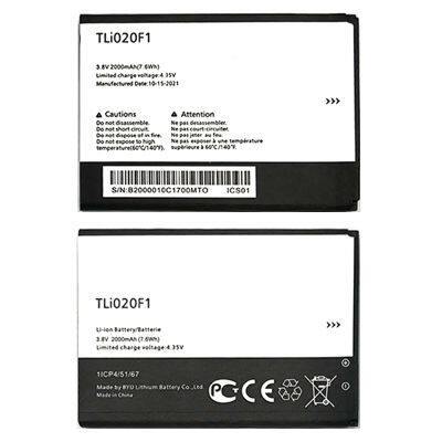 Battery For Cell Phone 2000mAh Batterie For ALCATEL TLI020F7 4047 Cell Phone Spare Parts photo-3