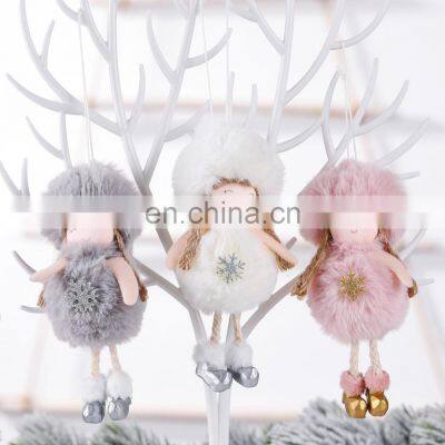 Christmas Angel Doll Ornaments Merry Christmas Decorations for Home Garland Christmas Tree Decor Navidad Xmas 2022 New Year 2023