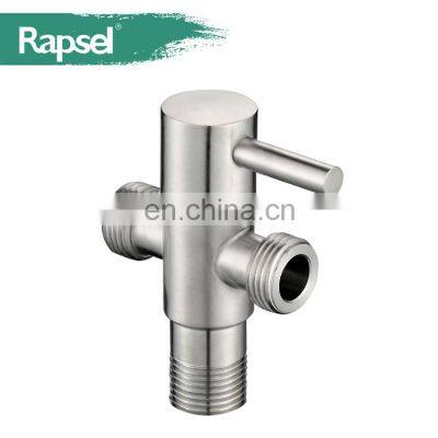 Rapsel 501-1A 304 Stainless Steel Bathroom Faucet Water Control Angle Valve