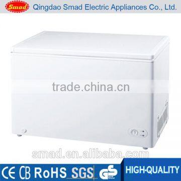 Electric home appliance freezer Solid Door Top Open Chest Freezer With Lamp