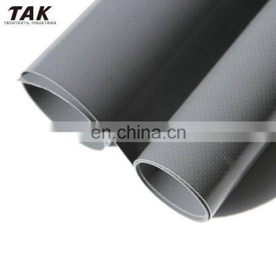 500gsm grey color uv protected anti static pvc knife coated tarpaulin 500 gsm uv protection pvc tarpoline