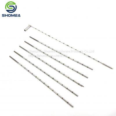 Shomea Customized Medical Grade Stainless Steel  laser Marking needle  with Echo percussion