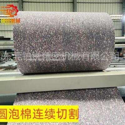Round Sponge Peeling Cutting Machine photo-4