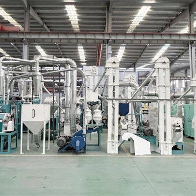 10tpd Maize Wheat Flour Mill Corn Flour Milling Machine Posho Milling Machinery photo-2