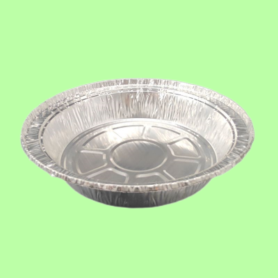 600ml Round Tin Foil Pie Dish Disposable Pizza Platter