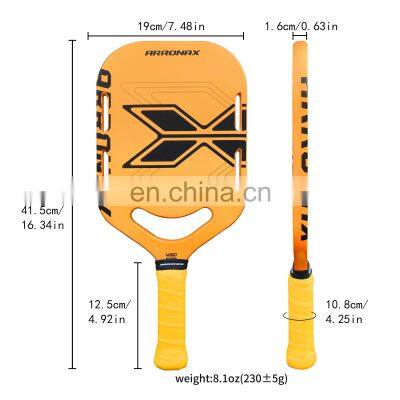 New Arrival Carbon Fiber Pickleball Paddle Professional Thermoformed Laminating Pickleball Paddle For Race