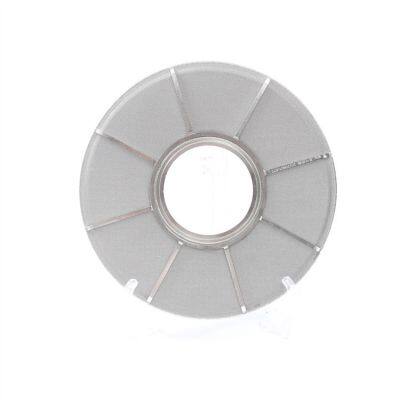 316 Stainless Steel Metal Woven Sintered Stainless Steel Polymer Leaf Disc Filter photo-3