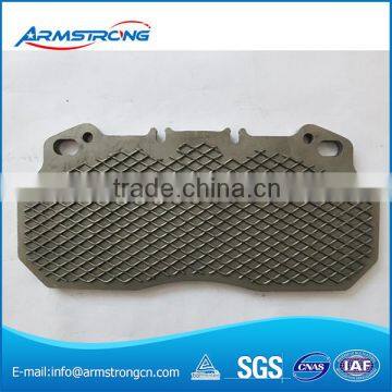 high quality High Shear Strength truck back plate of brake pad