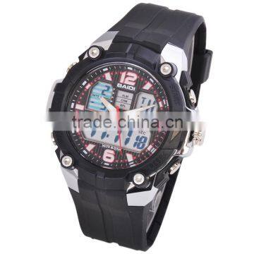 led watch sport stainless steel back watch stainless steel back 5 atm water resistant