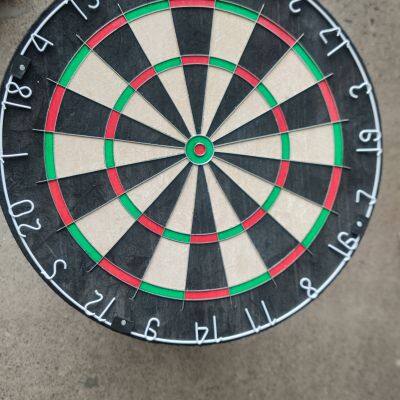 Brazil/African Sisal Quality Spider Knife Dartboards for Training and Competition with Adjustable Screws