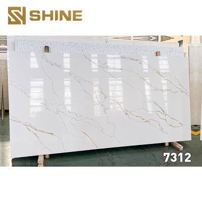 Modern Design Sintered Stone Kitchen Countertop Polished Artificial Quartz Natural Marble Rock Slab Widely Used photo-4