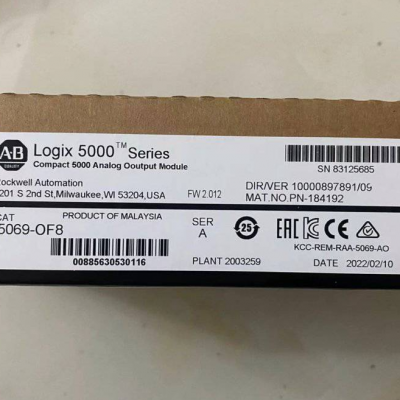 Rockwell AB Logix 5000 Series Módulo de E/S Analógico 5069-OF8