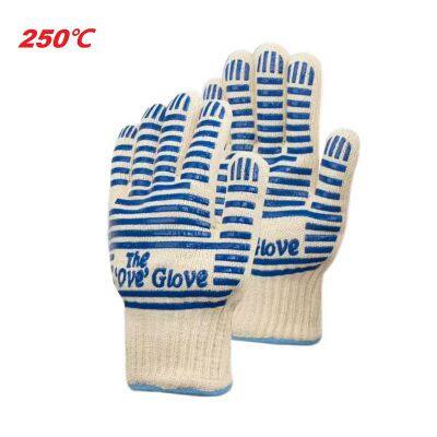 250 ℃ High Temperature Resistant Cotton Yarn Heat-resistant Gloves