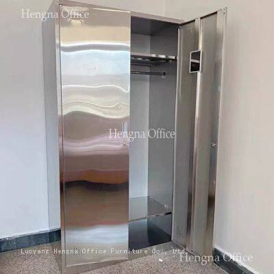 Superior Quality Commercial Kitchen Storage Solution: Anti-Rust Staff Locker With Mirror and Aluminum Handle-OEM/ODM photo-2