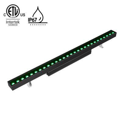 UL ETL Listed Top Quality IP67 Waterproof 32W 36W 50W 72W RGB RGBW LED Wall Washer