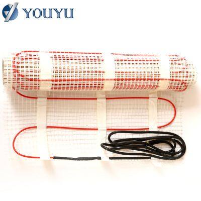 Electrical Radiant Floor Warming up Underfloor Heating Mats With Thermostat