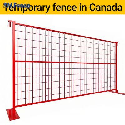 Manufacturer Direct Sales Galvanized Building Fence Canadian Temporary Fence