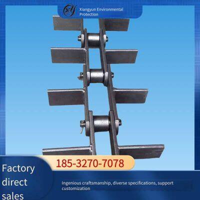 fu Scraper Conveyor Chain, Zipper Conveyor Hook Chain, Plate Chain Accessories Customized for Parallel Conveying, Made of 45# Steel, Sturdy and Durable photo-2