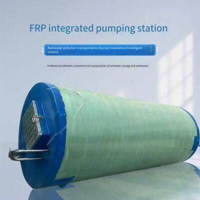 Price of Tianshui Industrial Wastewater Frp Pumping Station/full-automatic Sewage Lift Pumping Station