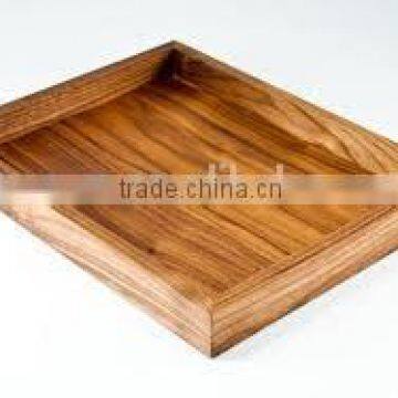 Natural Wood Wooden Serving Tray Wholesale For Tea photo-2