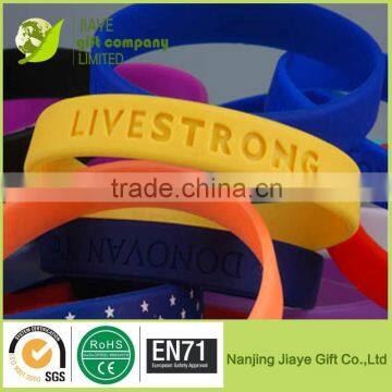 Silicone bracelet /wholesale silicone bracelet /silicone wrist band