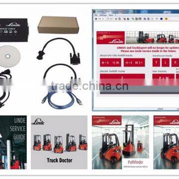 Linde Newest Full Set Truck Diagnostic Tool 2 in 1 CanBox 3903605113 and Doctor cable (With software/Without laptop)