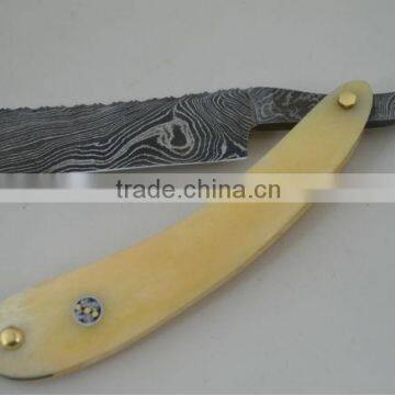 Damascus RAZOR knife F10