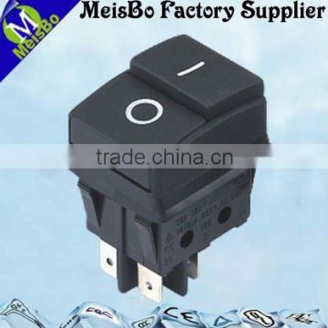 15A 125V/20A 125V t125 boat like rocker switch with push button